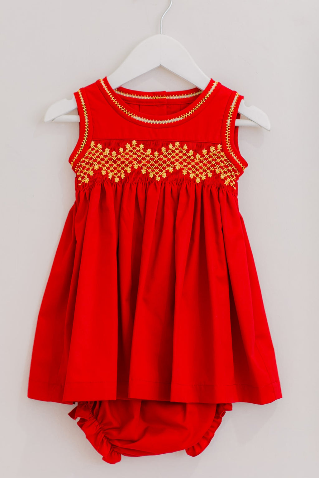 Zara Dress with Embroidered Mask