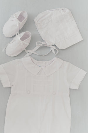 Agustin Christening Convertible Romper