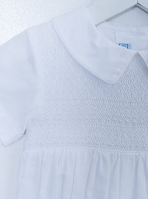 Matthew Christening Romper Set